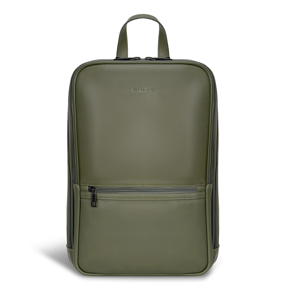 Onyx / Leather Classic Backpack *Drop Ship*