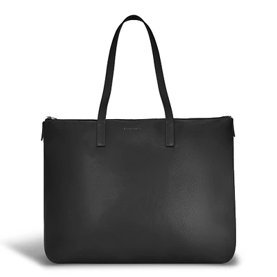 Onyx / Leather Business Tote *Drop Ship*