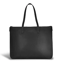 Onyx / Leather Business Tote *Drop Ship*