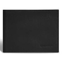 Onyx / Leather Top Wing Wallet *Drop Ship*