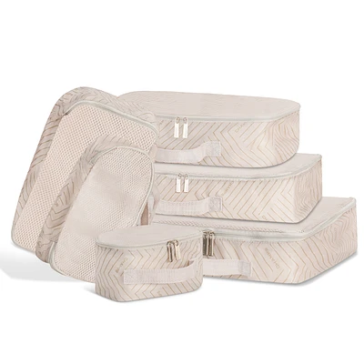 Vintage / Travel Packing Cubes / 6-Piece Set *Drop Ship*