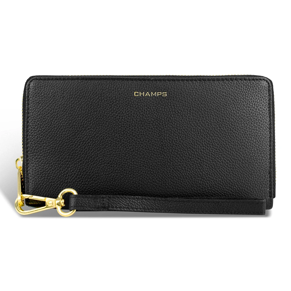 Gala / Leather Zip-Clutch Wallet *Drop Ship*