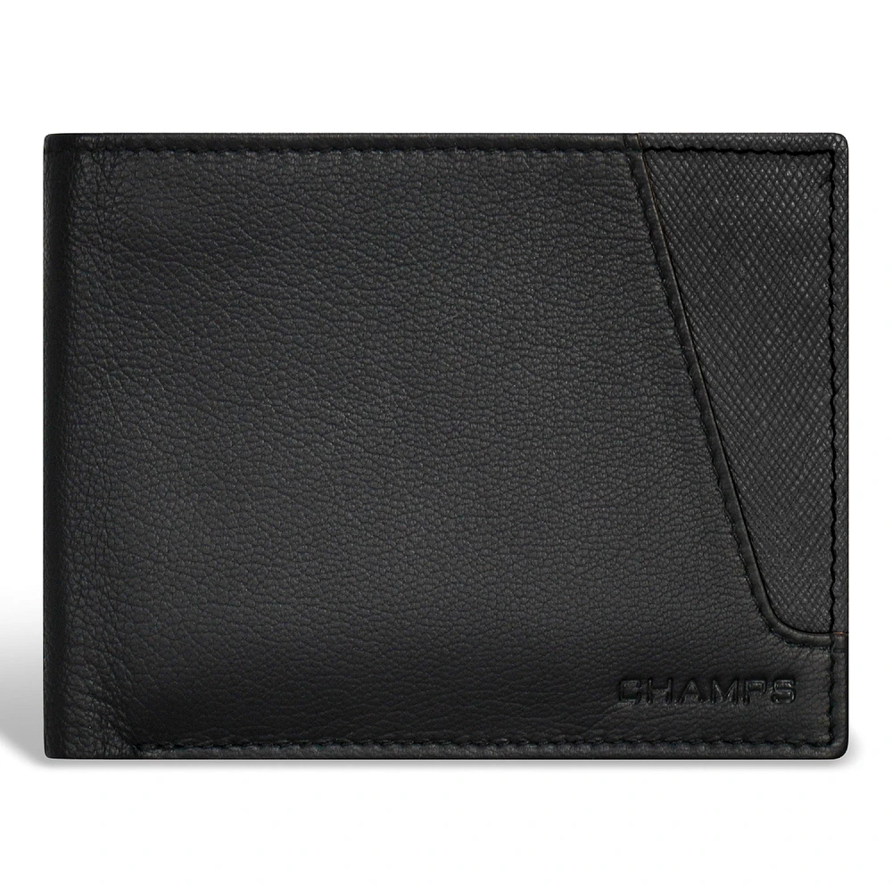Iconic / Leather Center Wing Wallet *Drop Ship*