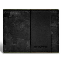 Camo / Leather Top Wing Wallet *Drop Ship*