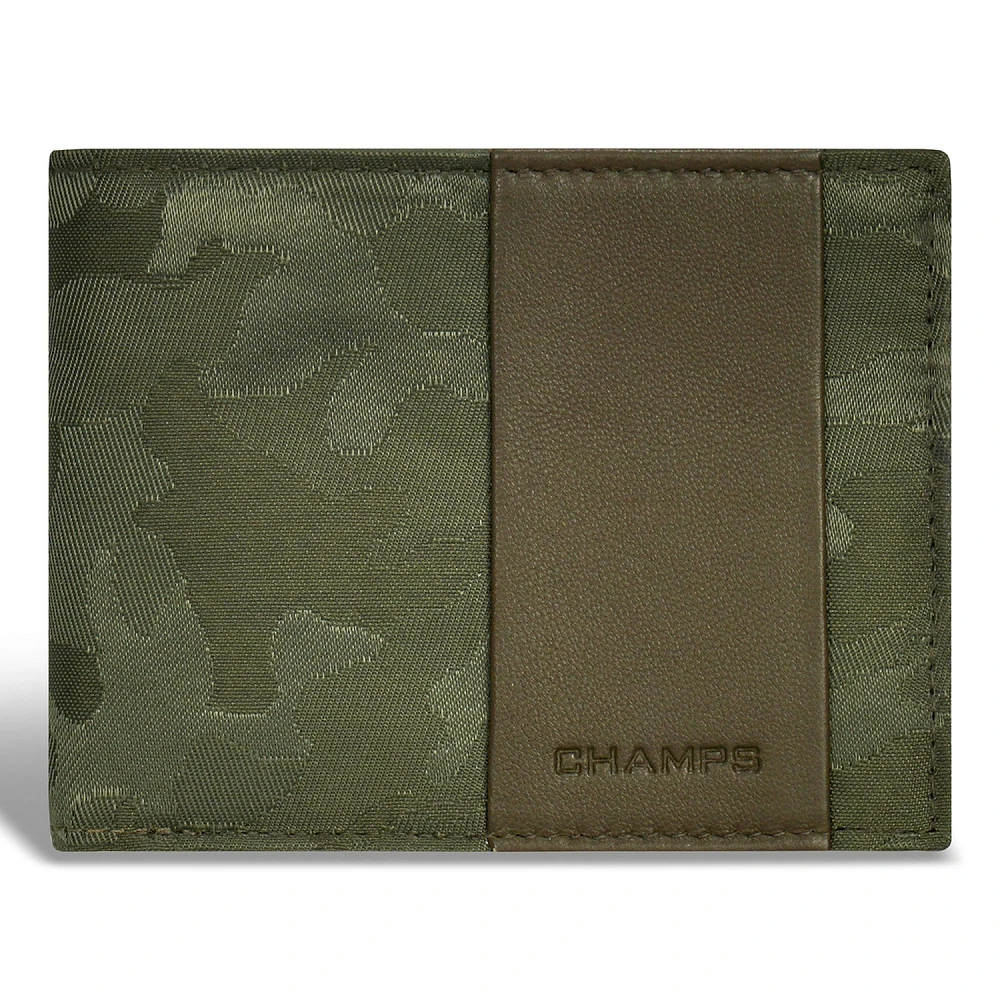 Portefeuille Top Wing camouflage/cuir