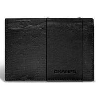 Camo / Leather Cardholder *Drop Ship*