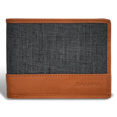 Denim / Leather Top Wing Wallet *Drop Ship*