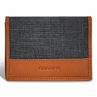 Denim / Leather Cardholder *Drop Ship*
