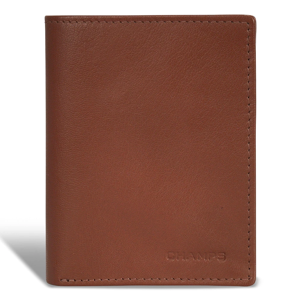 Onyx / Leather Vertical Wallet *Drop Ship*