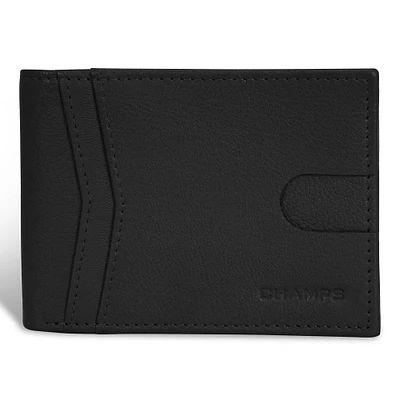 Onyx / Leather Access Top Wing Wallet *Drop Ship*