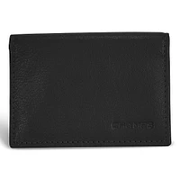 Onyx / Leather Card Case *Drop Ship*