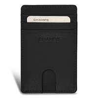 Onyx / Leather Access Card Case *Drop Ship*