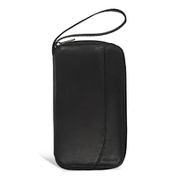 Onyx / Leather Multi Passport Case *Drop Ship*