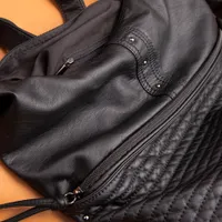 Sac à main hobo convertible matelassé