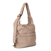 Sac à main hobo convertible matelassé