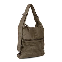 Sac à main hobo convertible matelassé