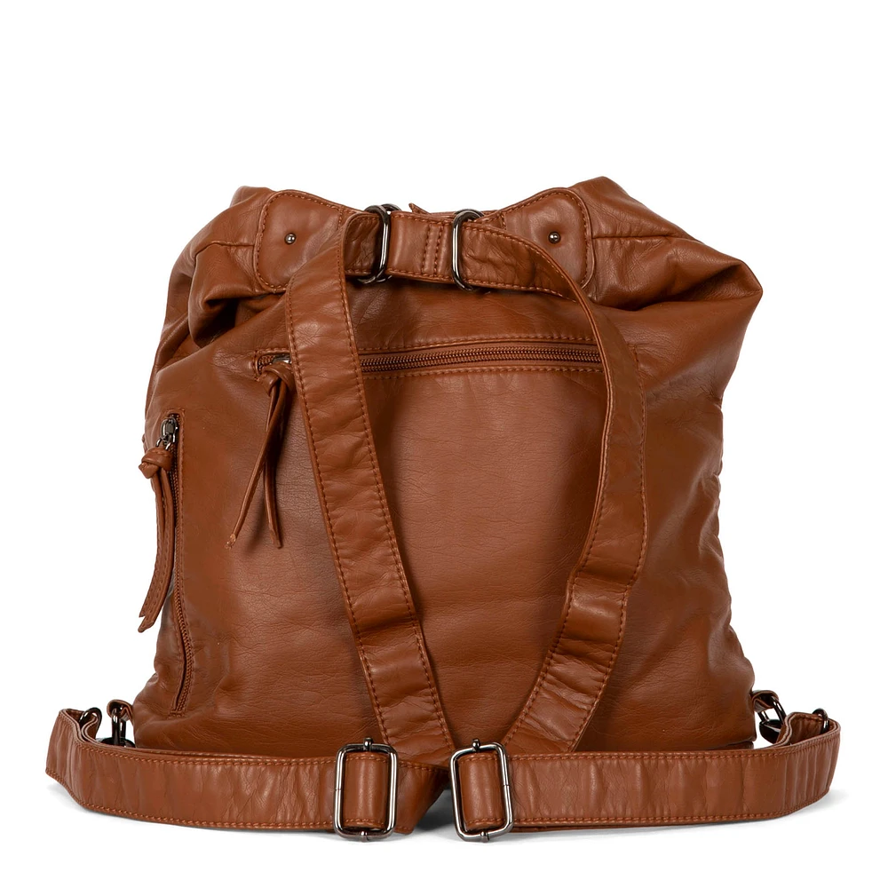 Sac à main hobo convertible matelassé