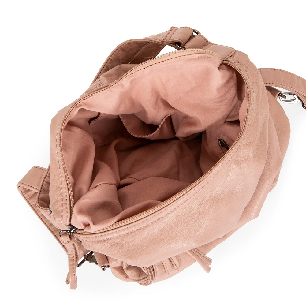 Sac à main hobo convertible matelassé