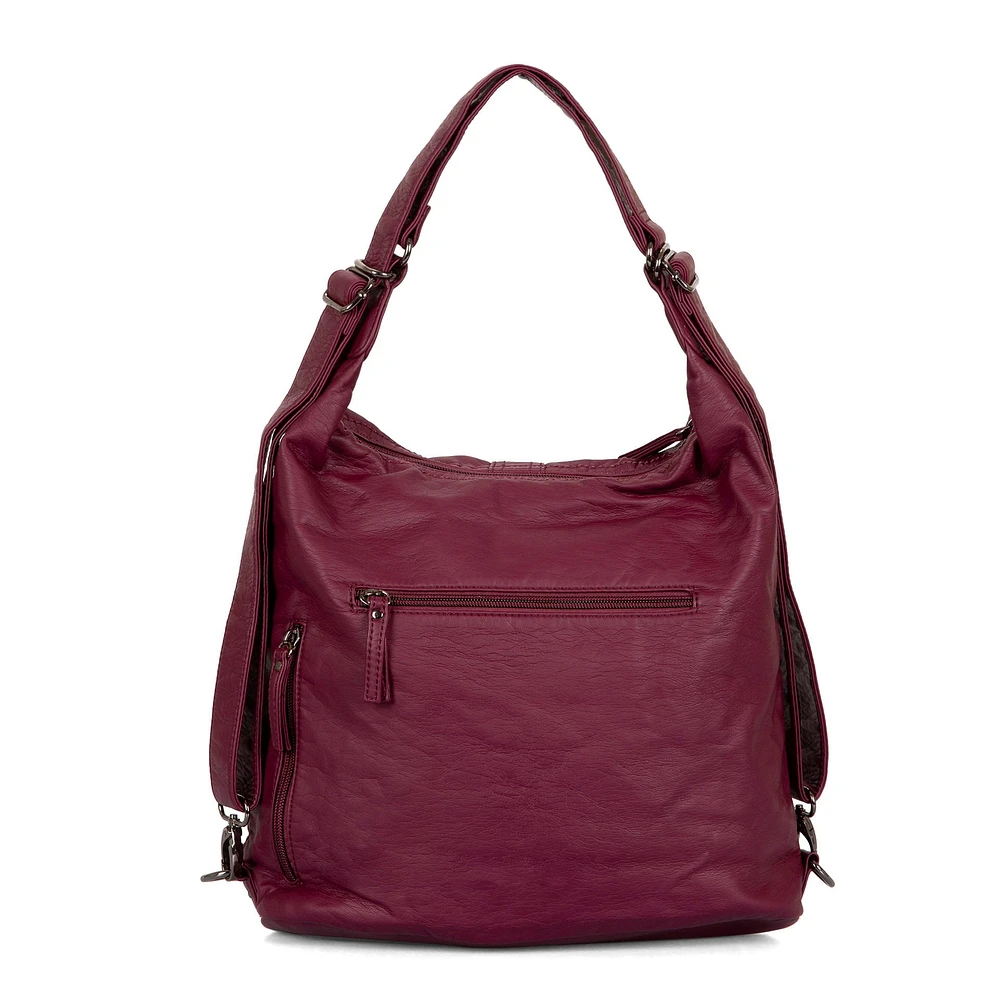 Sac à main hobo convertible matelassé