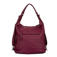 Sac à main hobo convertible matelassé