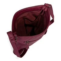 Petit sac à bandoulière multi-zip matelassé en similicuir