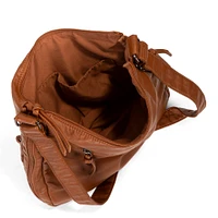 Sac à bandoulière extensible matelassé de taille moyenne avec poches avant