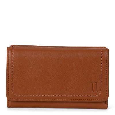 Leather RFID Flap Wallet