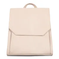 Leather RFID Flapover Fashion Backpack 