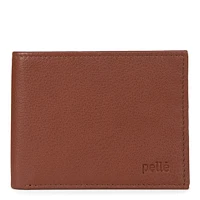 Portefeuille RFID Slim Fold en cuir