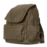 Sac à dos matelassé rabat