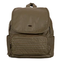 Sac à dos matelassé rabat