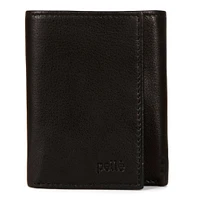 FINAL SALE Leather Trifold RFID Wallet