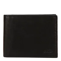 Portefeuille RFID à rabat en cuir 
