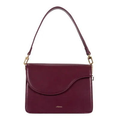 VALENTINO GARAVANI: VSling patent leather bag - Ruby