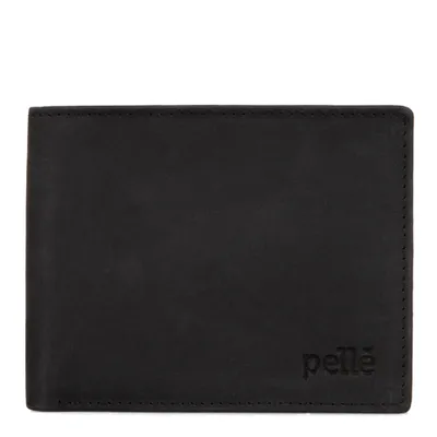Hunter RFID Bi-Fold Wallet - Black