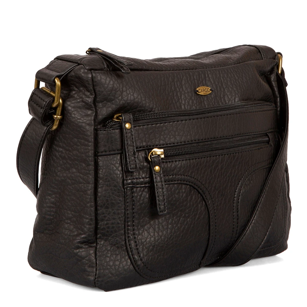Pebbled E/W Crossbody Bag