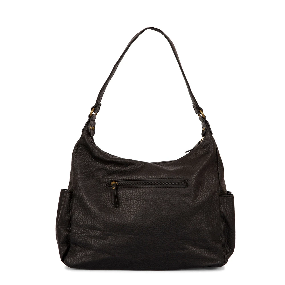 Pebbled Hobo Bag