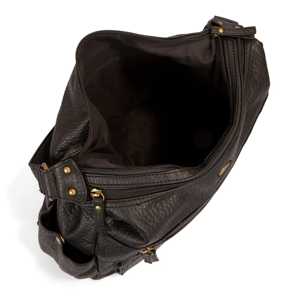Pebbled Hobo Bag