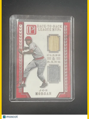 2016 Pantheon Baseball Joe Morgan Relic /99