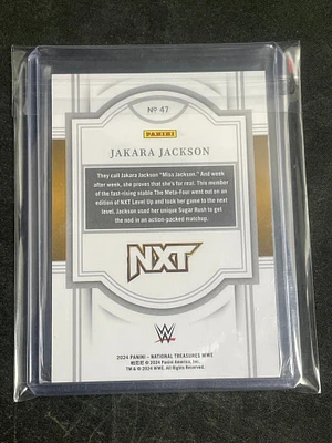 2024 National Treasures Wrestling Jakarta Jackson 90/99 #90