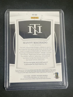 Baseball Manny Machado Patch 22/25 #27/99