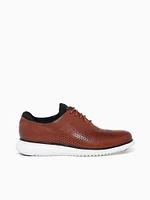 2.zerogrand Laser Wing Tip Tan Leather