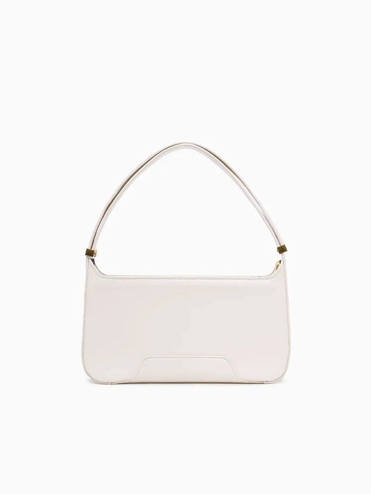 Andrea Shoulder Baguette Off White