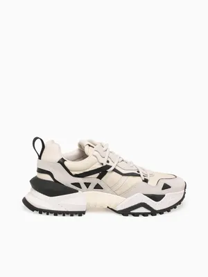 Jinx Off White Suede Nylon