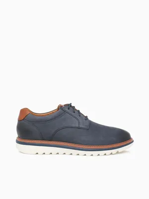 Brydon Plain Toe Navy Nobuck