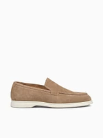 Lorenzo Rich Beige Suede