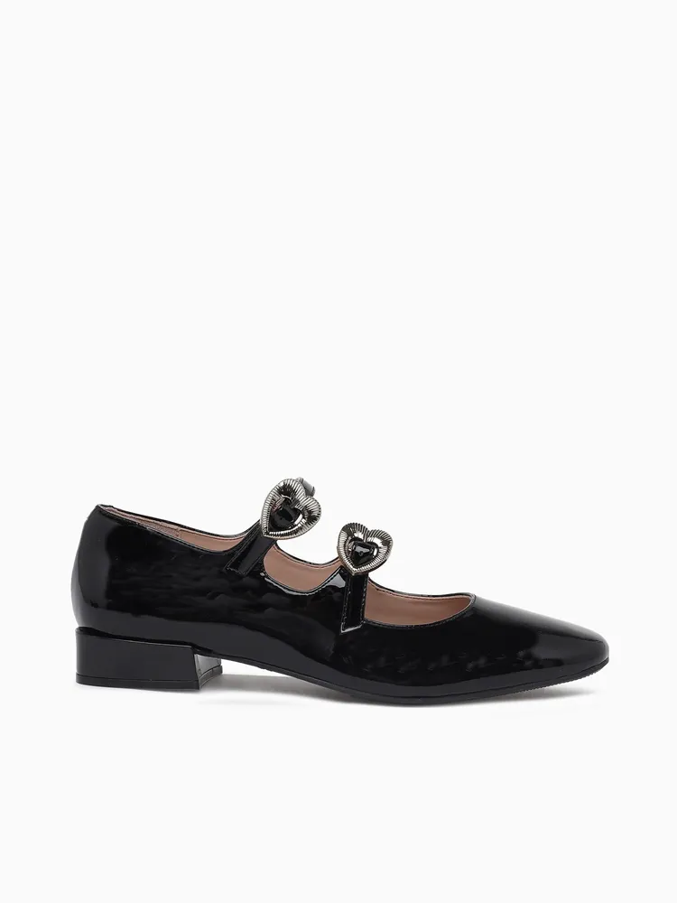 Blanche Black Patent Leather