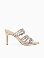 Valentina Silver Prata Ouro leather