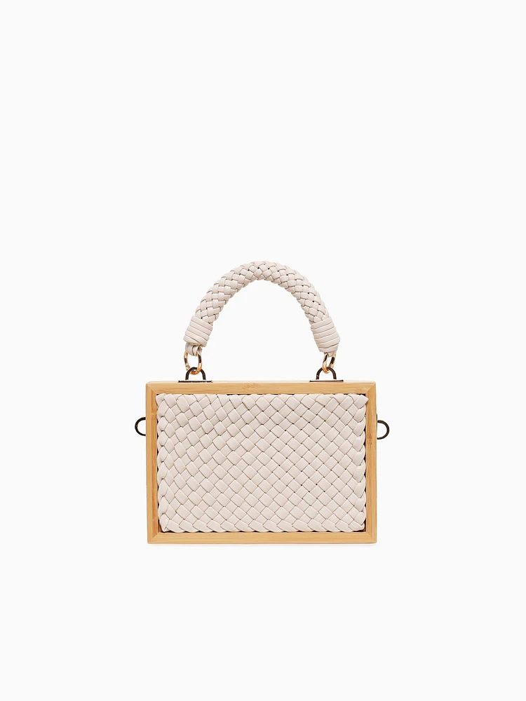 Adriana Box Bag Off White