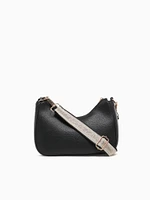 Convertible Crossbody W Chain black